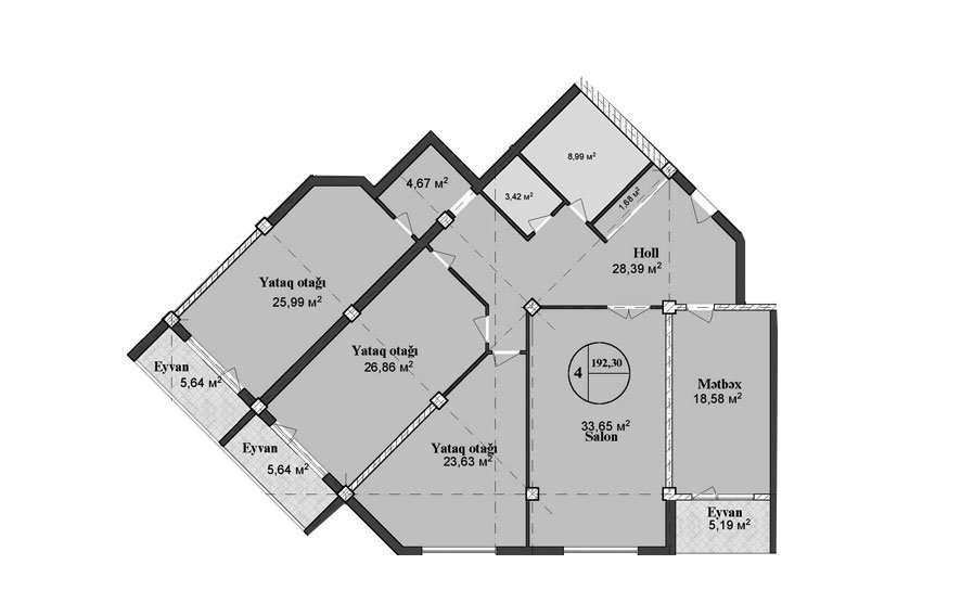 4 OTAQ (192.30 m2)